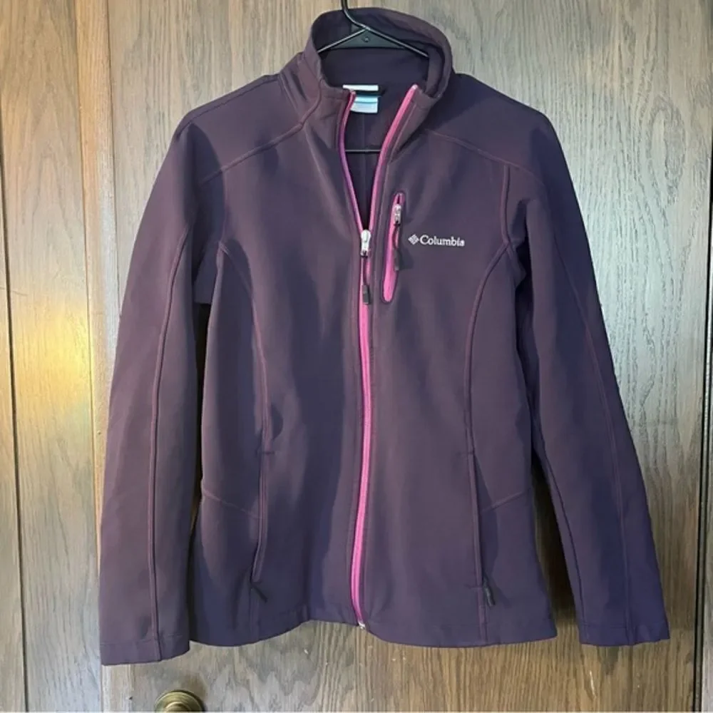 Columbia Purple Shell Jacket - Picture 2 of 11